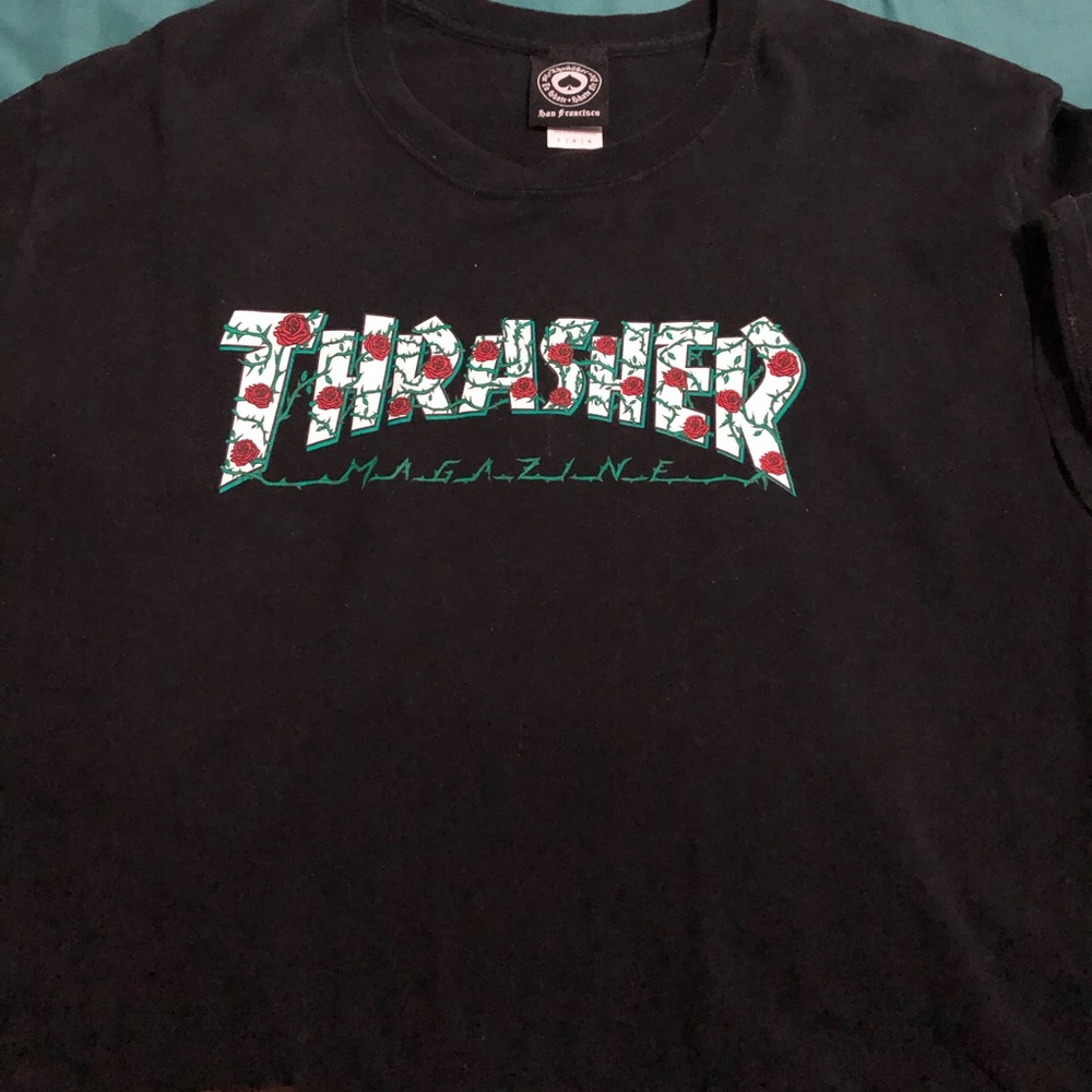 2 large Thrasher T-shirts!